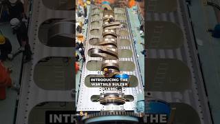 The LARGEST Marine Engine 🤯 shorts machines [upl. by Agustin]