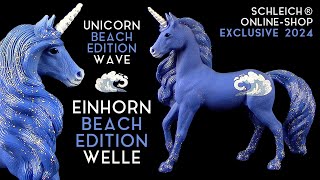 Schleich ® Bayala ® Einhorn Beach Edition Wave  Welle  Shop Exclusive 2024  Unicorn Review [upl. by Aeslehs699]