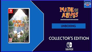 Unboxing Made in Abyss Binary Star Falling into Darkness  Collectors Edition Nintendo Switch [upl. by Antonina875]