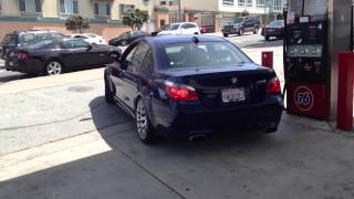 AC Schnitzer tuned M5 LOUD start up and rev [upl. by Jepum]