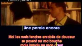 Dalida y Alain Delon  Paroles paroles [upl. by Mccully]