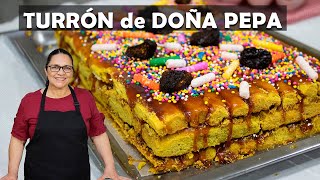 💥Cómo hacer TURRÓN DOÑA PEPA Casero  Receta Fácil  Victoria Abanto [upl. by Yenaffit]