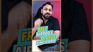 Get Free Apples Airpods amp Pencil Pro shorts youtubeshorts  Apple back to school 2024 [upl. by Castora]