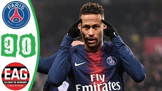 PSG vs Guingamp 90 All Goals amp Exyended Highlights 19012019 HD [upl. by Ordisi]