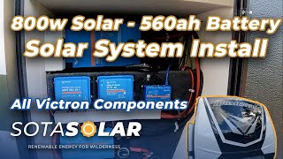 Grand Design Momentum G Class Toy Hauler Victron Solar System Install [upl. by Karl]