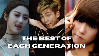 my top 50 kpop songs of each generation 2nd 3rd amp 4th [upl. by Elehcin794]