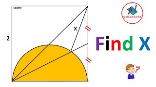 How to Find the Missing Length inside the Square [upl. by Lirva]