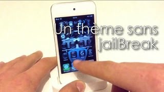 Un thème pour iPhone sans Jailbreak [upl. by Nottus]