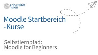 Moodle Startbereich  Kurse [upl. by Free223]