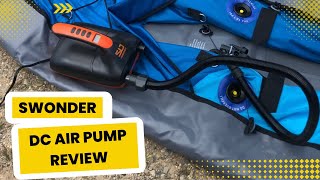 DC Electric Air Pump from Amazon  Swonder Pump for Inflatables [upl. by Valeda]