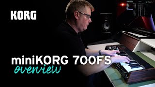 miniKORG 700FS overview  go back to the future [upl. by Silrak]