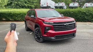 2024 Chevrolet Traverse LT Start Up Test Drive Walkaround POV and Review [upl. by Iridis]