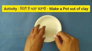 Make pot from clay [upl. by Winter]