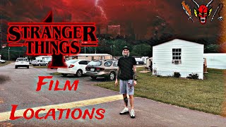 Stranger Things Film Locations Inside Hawkins High School [upl. by Hueston]