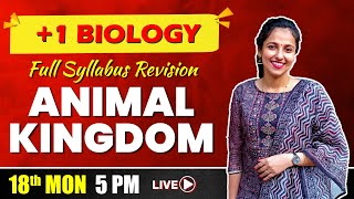 Plus one Complete Revision  Biology  Animal Kingdom  Exam Winner [upl. by Notrub623]