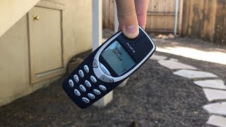 DROPPING A NOKIA 3310 UNTIL IT BREAKS  QA  LIVE [upl. by Danella]