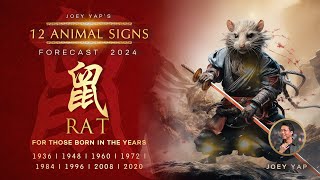 2024 Animal Signs Forecast Rat Joey Yap [upl. by Annaitsirk]