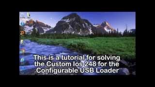 D2x CIos Installer  Configurable USB Loader Requirements Cios 248 base 56Cios 247 base 57 [upl. by Bendick]