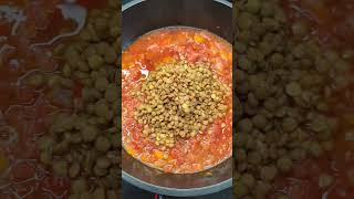 Linsen Bolognese mit Hertztomaten Lentils Bolognese  shorts vegan bolognese recipe [upl. by Bacchus703]