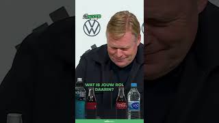 💥 Valentijn Driessen 𝙫𝙨 Ronald Koeman quotJe ziet er geen KLOTE van terugquot 😳 [upl. by Anialeh876]