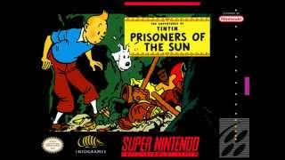 Tintin Prisoners of the Sun SNES OST  10 Investigate [upl. by Attenor]