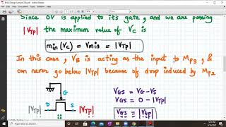 Series connected PMOS Pass transistor analysis [upl. by Aicrag454]