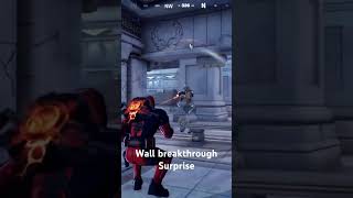 Wall breakthrough Surprise fortnite fortniteshorts spartchaos gaming [upl. by Hedberg734]