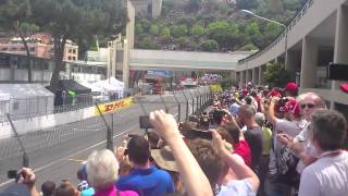 GP Monaco 2012  Race startfirst 2 laps [upl. by Cypro127]