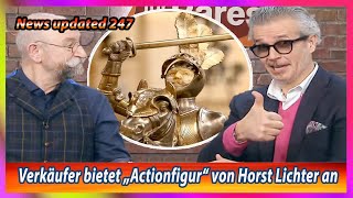 „Bares für Rares“ ZDF Verkäufer bietet „Actionfigur“ von Horst Lichter an [upl. by Orsay477]