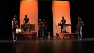 AWA Guinean Drums  part 1 [upl. by Yziar]