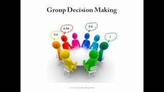 A Probabilistic Approach to Group Decision Making [upl. by Marwin319]