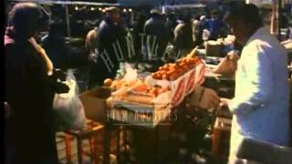 Ridley Road Market Dalston Hackney London 1980s Film 90561 [upl. by Anilev]