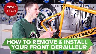 How To Remove amp Install Your Front Derailleur  GCN Tech Monday Maintenance [upl. by Acina]