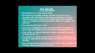 MS Office Excel Tutorial for Beginners learn MS Excel Excel Free Class Excel Free video Course [upl. by Adnauqaj]