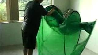 SpeedTent Foldable Mosquito NET Tent [upl. by Findley198]