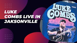 Luke Combs live in Jacksonville [upl. by Paddie]