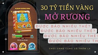 30 Tỷ tiền vàng mở rương Coin Master được bao nhiêu thẻ [upl. by Stasny]