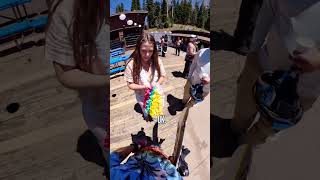 Arizona Snowbowl in June Closing day on June 1st 2024 Part II arizona flagstaff snowboarding [upl. by Andrus]