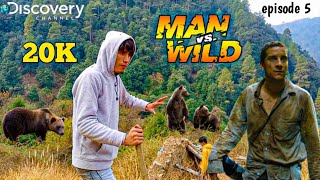 man vs wild Hindi new episode 2024  Bear Grylls  man vs wild in Hindi  discovery channel 30k [upl. by Ecidnak]