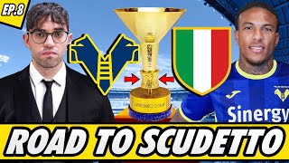 ROAD TO SCUDETTO CON IL VERONA SU FC24 EP8 [upl. by Ahsiki]