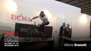 Eicma 2015  Vittorio Brumotti [upl. by Lyall]