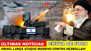 Ataque aéreo devastador Israel destrói o coração pulsante do H3ZB0LL4H com precisão [upl. by Lagas]