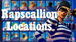 Rapscallion 28 Character Spawn Locations Fortnite Chapter 2 Season 5 [upl. by Tully741]