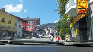 Autofahrt Kirchberg in Tirol Brixental Austria [upl. by Bord993]