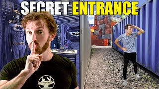 Real Life Batcave Build Secret Entrances [upl. by Musihc]