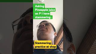 Stammering practice at shopstammeringstutteringstammeringsolutionstammeringcurehaklanaatakna [upl. by Laughry]