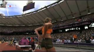 Dafne Schippers Heptathlon Olympics 2012 [upl. by Gnol]