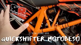 Quickshifter Untuk Motobeso  Duke 690 Tuneboss Shiftboss [upl. by Alemrac]