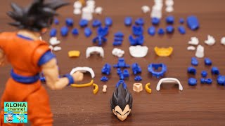 DRAGON BALL STOP MOTION VEGETA NEW FIGURISE STANDARD PLASTIC MODEL KIT [upl. by Garvey]