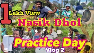 Nasik dhol practice day vlog  1 Lakh views😍 kerala nasik dhol  Dhol Djz [upl. by Buchalter922]